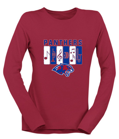 Bullard Panthers Band # 2 Women's Premium LS T-Shirt