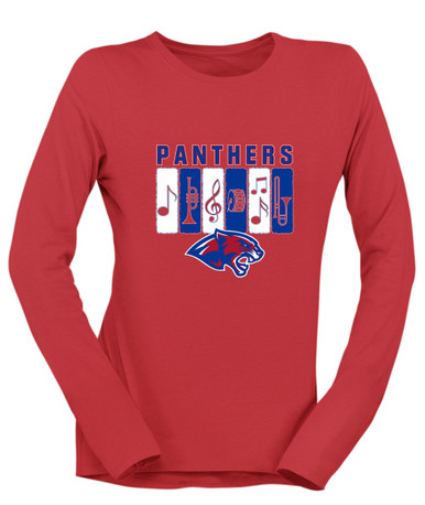 Bullard Panthers Band # 2 Women's LS T-Shirt