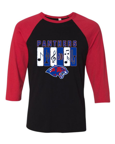 Bullard Panthers Band # 2 Women's Baseball T-Shirt