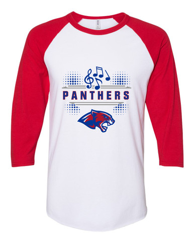 Bullard Panthers Band # 3 Women's Baseball T-Shirt