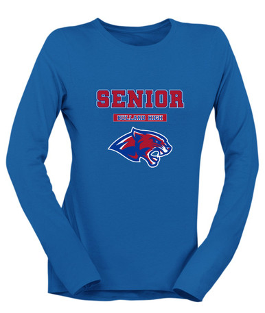 Bullard Panthers Senior #2 Women's LS T-Shirt