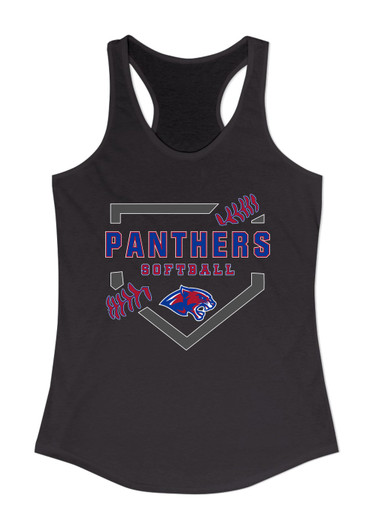 Bullard Panthers Softball #2 Women's Tank Top