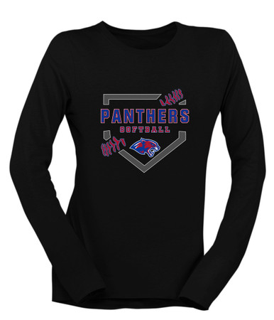 Bullard Panthers Softball #2 Women's LS T-Shirt