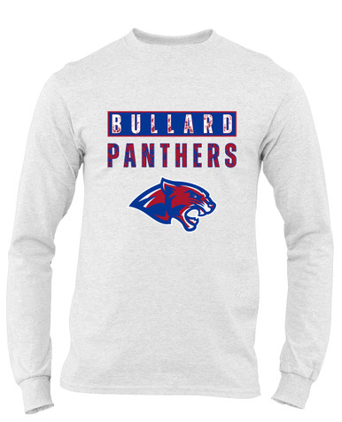 Bullard Panthers Mascot #9 Men's LS T-Shirt