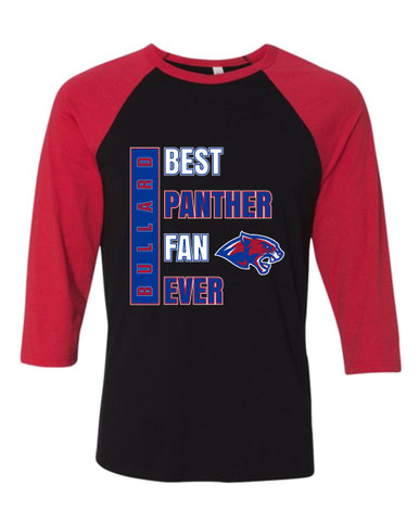 Bullard Panthers Best Panther Fan Men's Baseball T-Shirt