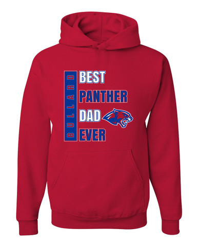 Bullard Panthers Best Panther Dad Men's Premium Hoodie