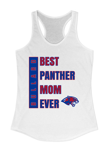 Bullard Panthers Best Panther Mom Women's Tank Top
