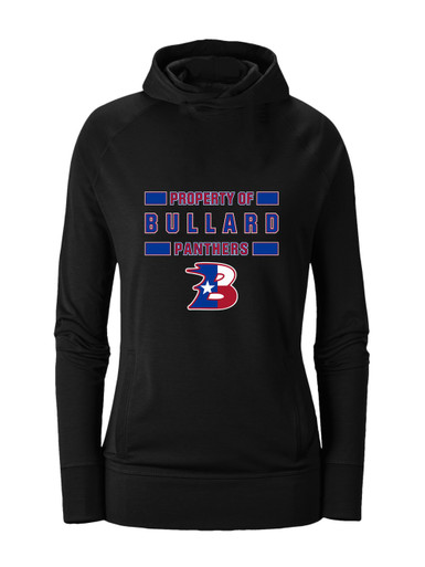 Bullard Panthers B Script Property Of Women's Hoodie