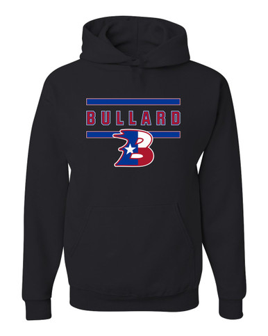 Bullard Panthers B Script Mascot #4 Men's Premium Hoodie