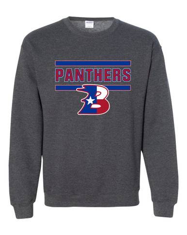 Bullard Panthers B Script Mascot #5 Men's Sweatshirt