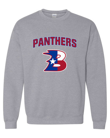 Bullard Panthers B Script Mascot #6 Men's Sweatshirt