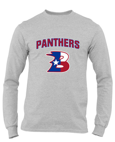 Bullard Panthers B Script Mascot #6 Men's Premium LS T-Shirt