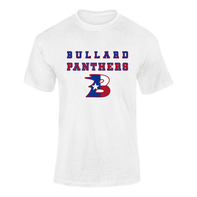 Bullard Panthers B Script Spirit Men's SS T-Shirt