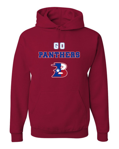 Bullard Panthers B Script Go Team Men's Premium Hoodie