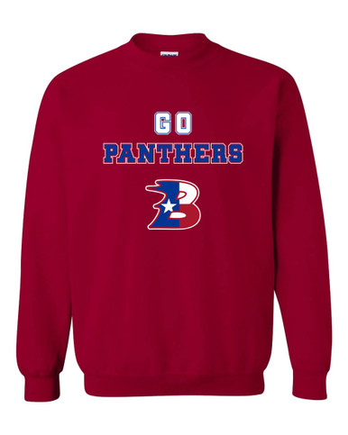 Bullard Panthers B Script Go Team Men's Sweatshirt