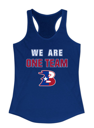Bullard Panthers B Script We Are One Team Women's Tank Top