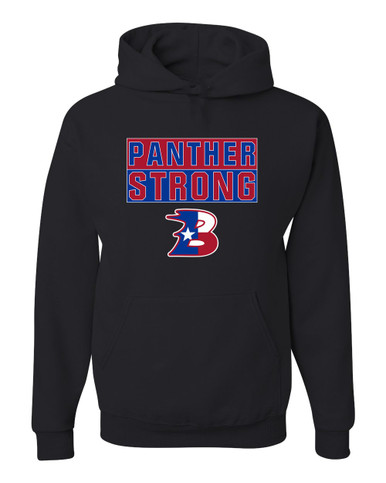 Bullard Panthers B Script Strong #1 Men's Premium Hoodie
