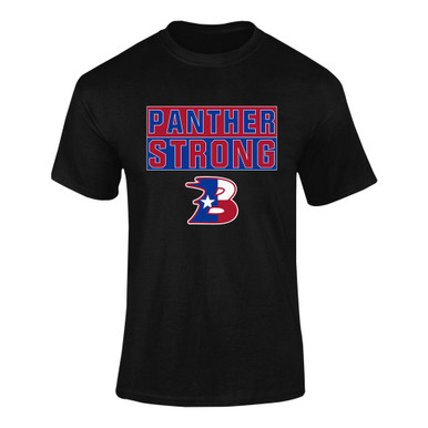 Bullard Panthers B Script Strong #1 Men's SS T-Shirt