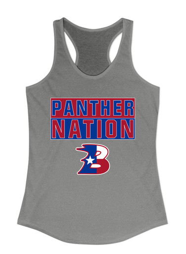 Bullard Panthers B Script Nation #1 Women's Tank Top
