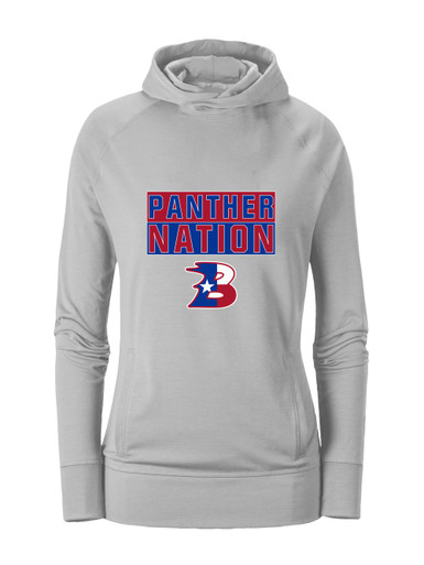 Bullard Panthers B Script Nation #1 Women's Hoodie