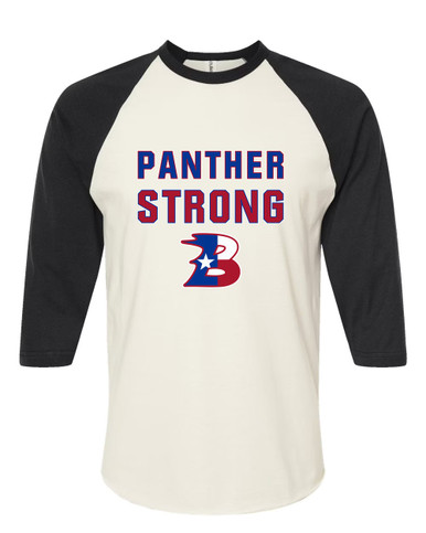 Bullard Panthers B Script Strong #2 Women's Baseball T-Shirt
