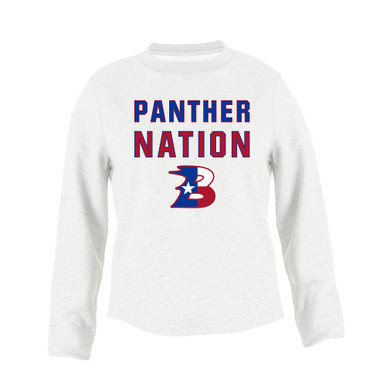 Bullard Panthers B Script Nation #2 Men's Sweatshirt