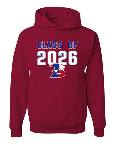 Bullard Panthers B Script Class of 2026 Men's Premium Hoodie