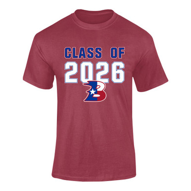 Bullard Panthers B Script Class of 2026 Men's Premium SS T-Shirt