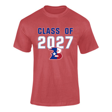 Bullard Panthers B Script Class of 2027 Men's Premium SS T-Shirt