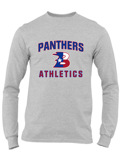 Bullard Panthers B Script Athletics Men's LS T-Shirt