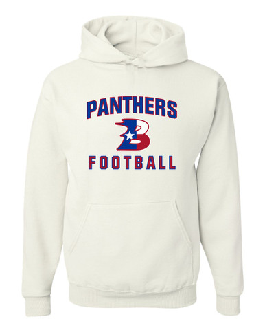 Bullard Panthers B Script Football #1 Men's Premium Hoodie