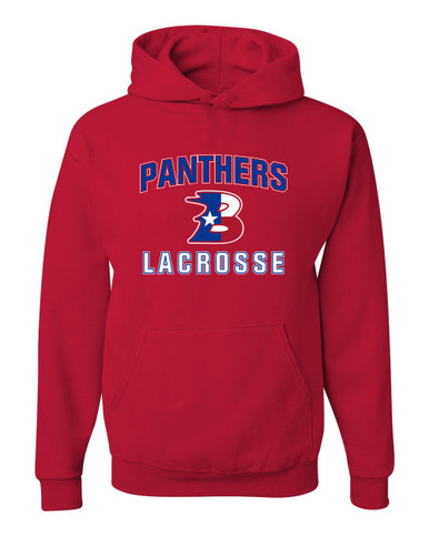 Bullard Panthers B Script Lacrosse Men's Premium Hoodie