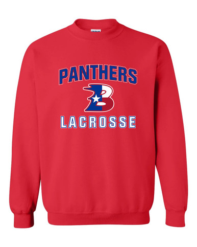 Bullard Panthers B Script Lacrosse Men's Sweatshirt
