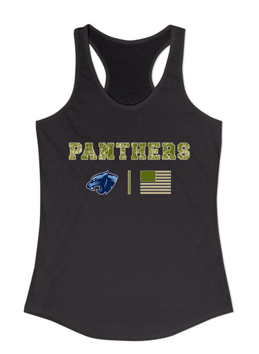 Potomac Panthers Camo Flag Women's Tank Top
