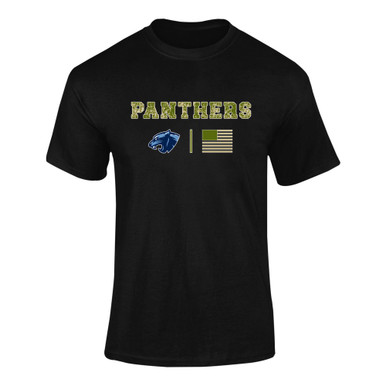 Potomac Panthers Camo Flag Men's Premium SS T-Shirt