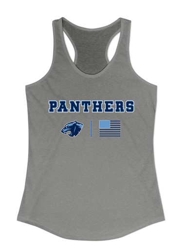 Potomac Panthers Team Colors Flag Women's Tank Top