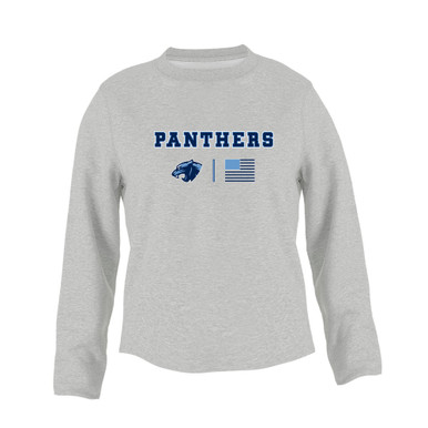 Potomac Panthers Team Colors Flag Women's Sweatshirt