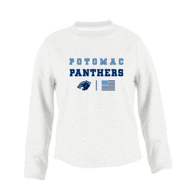 Potomac Panthers Spirit Flag Women's Sweatshirt