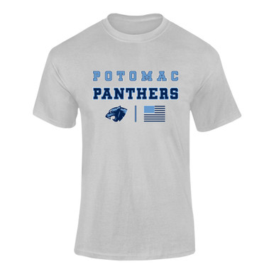 Potomac Panthers Spirit Flag Men's Premium SS T-Shirt
