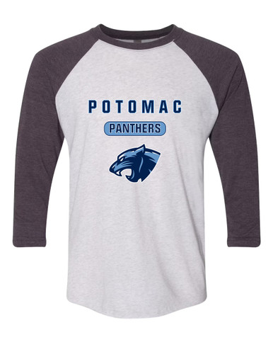 Potomac Panthers Mascot #3 Women's Baseball T-Shirt