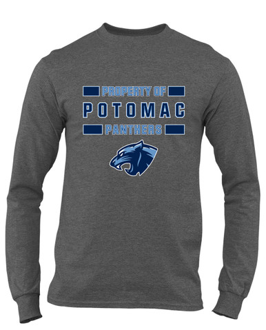 Potomac Panthers Property Of Men's Premium LS T-Shirt