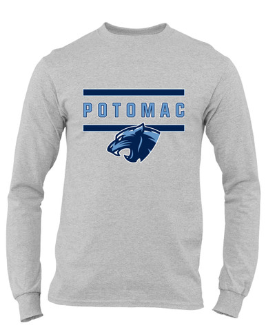 Potomac Panthers Mascot #4 Men's Premium LS T-Shirt