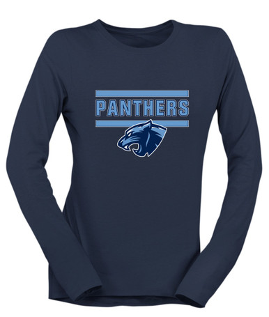 Potomac Panthers Mascot #5 Women's Premium LS T-Shirt