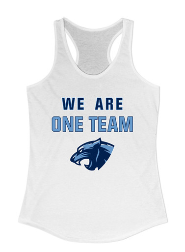 Potomac Panthers We Are One Team Women's Tank Top