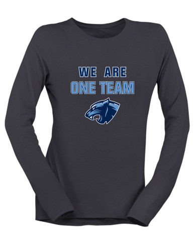 Potomac Panthers We Are One Team Women's LS T-Shirt