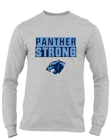 Potomac Panthers Strong #1 Men's LS T-Shirt