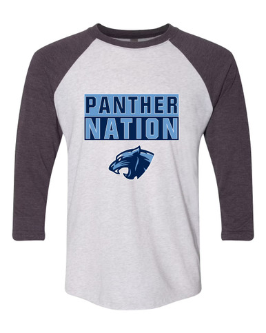 Potomac Panthers Nation #1 Women's Baseball T-Shirt