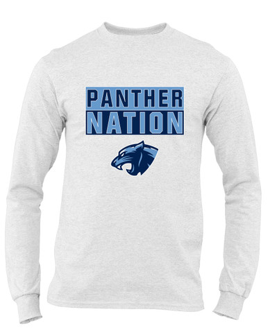 Potomac Panthers Nation #1 Men's LS T-Shirt