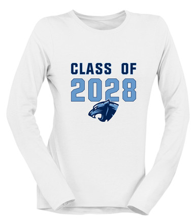 Potomac Panthers Class of 2028 Women's LS T-Shirt