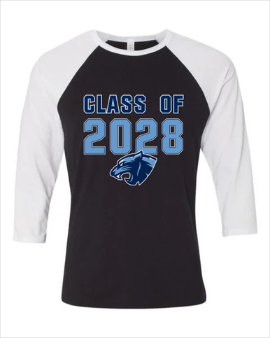 Potomac Panthers Class of 2028 Men's Baseball T-Shirt
